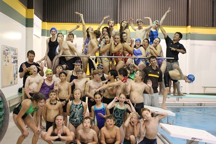 Having Fun at Swim Camp 2013