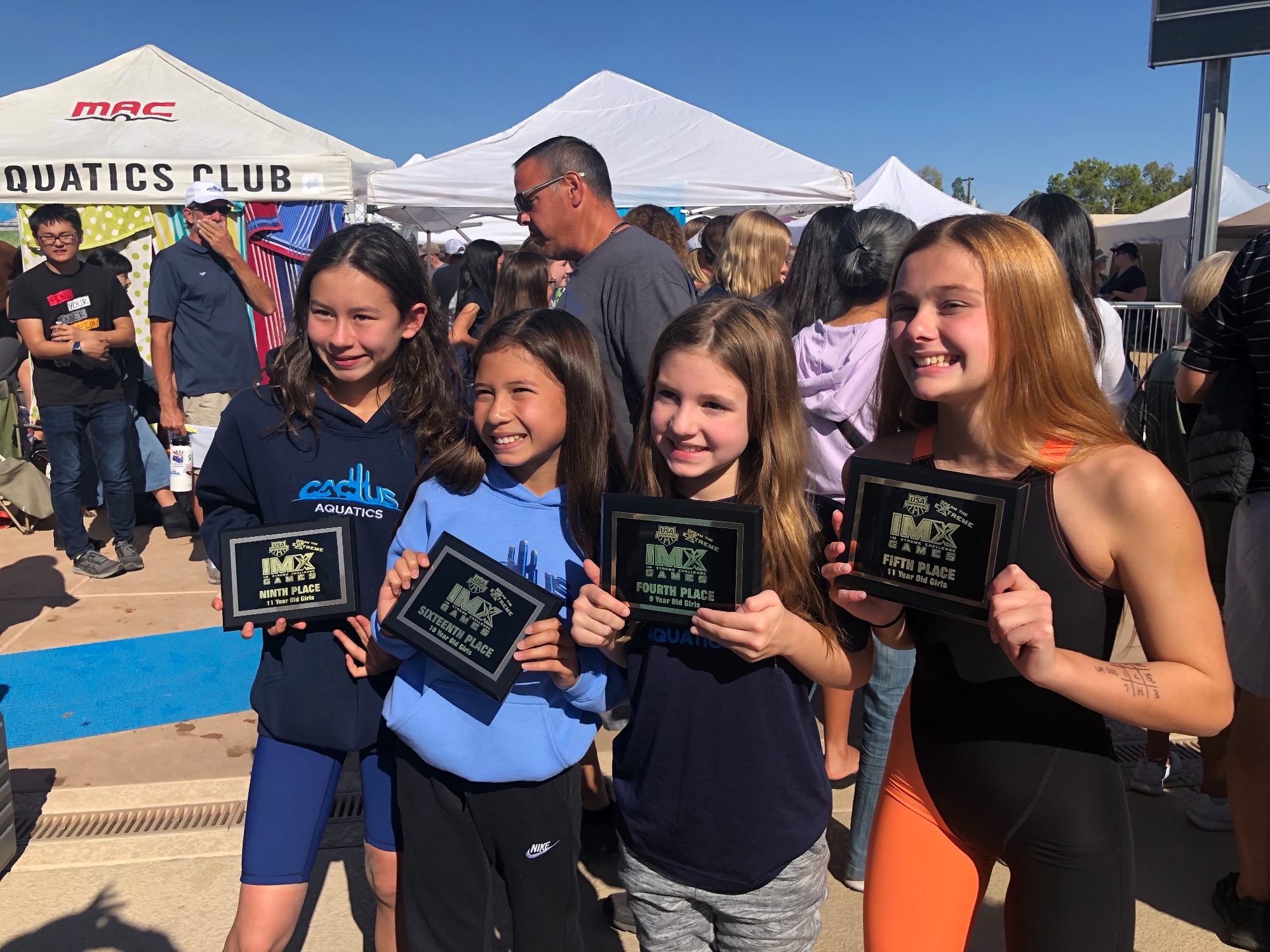 Cactus Swimmers Star at IMX Extreme Meet