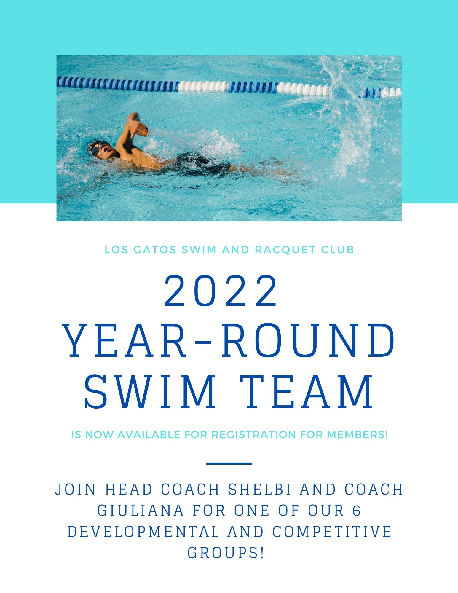 Los Gatos Swim Club 2020 Flyers