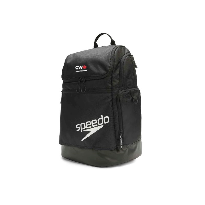 CW Speedo Backpack – black with logo