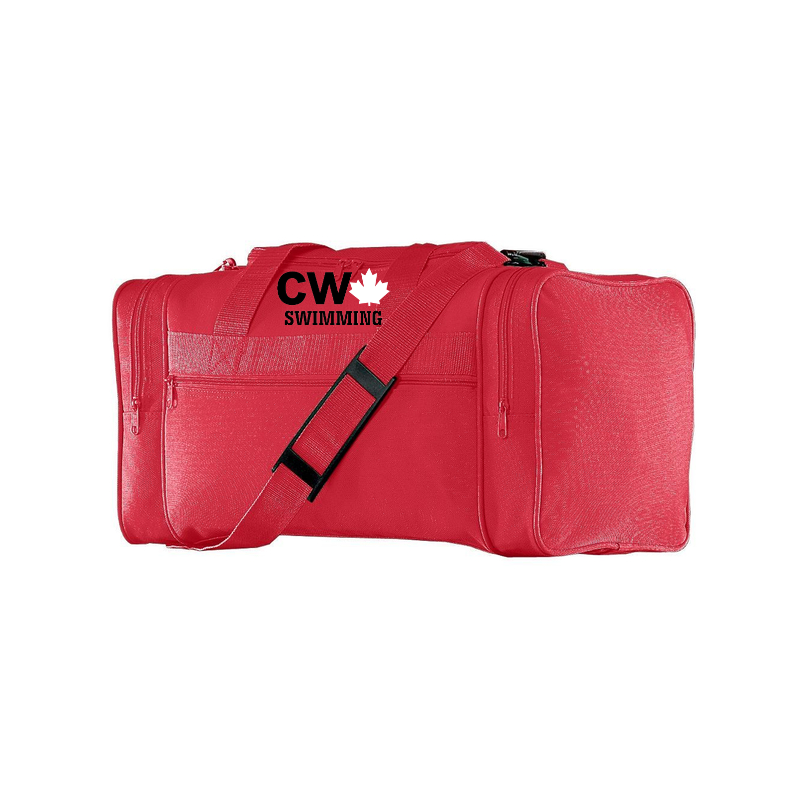 CW duffle bag, red