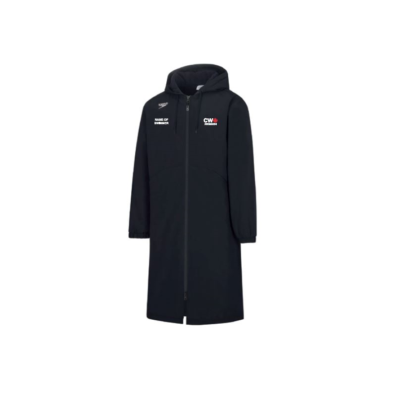 CW Parka – black with embroidered logo