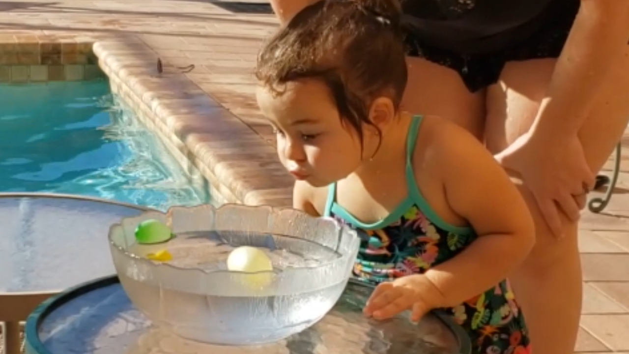 TEACHING proper breath exchange with toddlers