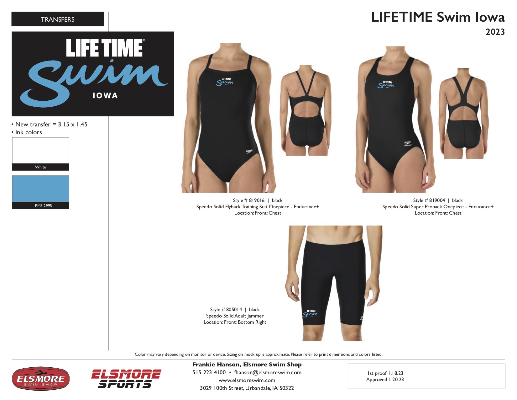 Speedo Printed One Brief – Elsmore Swim Shop