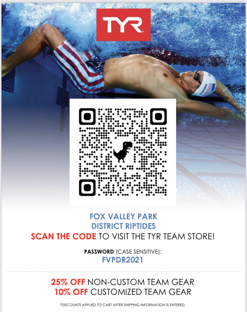 Fox Valley Park District Riptides Links