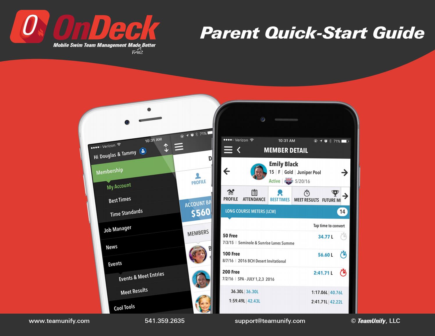 Image result for ondeck teamunify