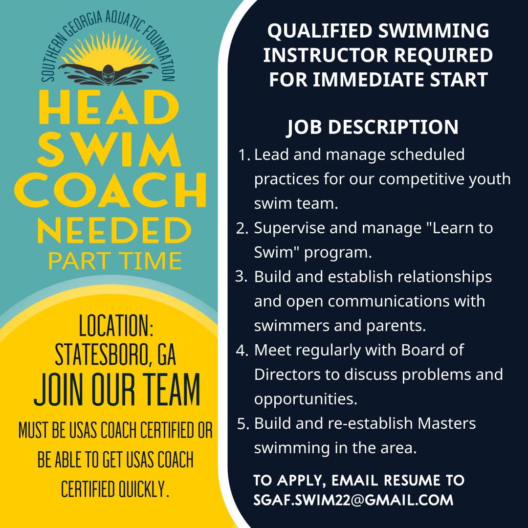 Swimming LSC Jobs