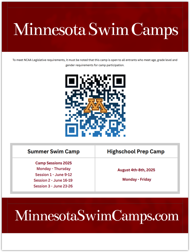 U of MM Swim Camp