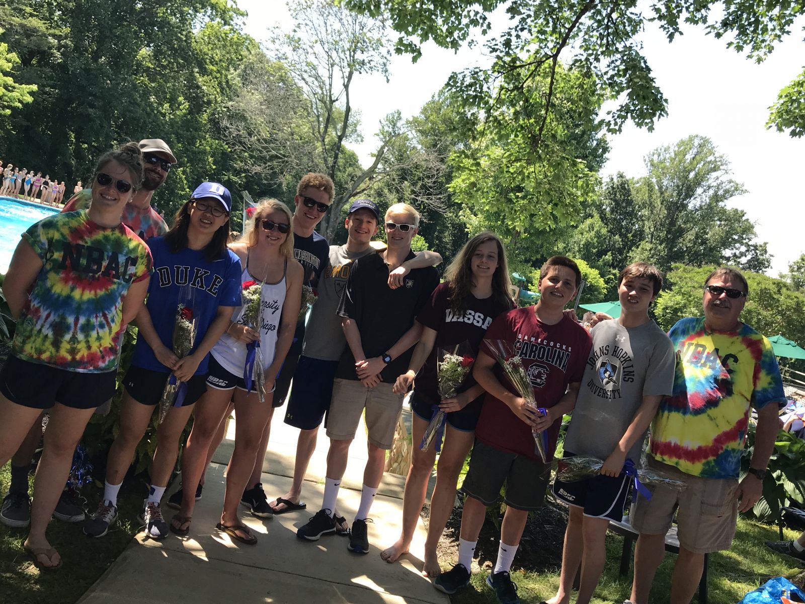 Senior recognition swim a ton 2018