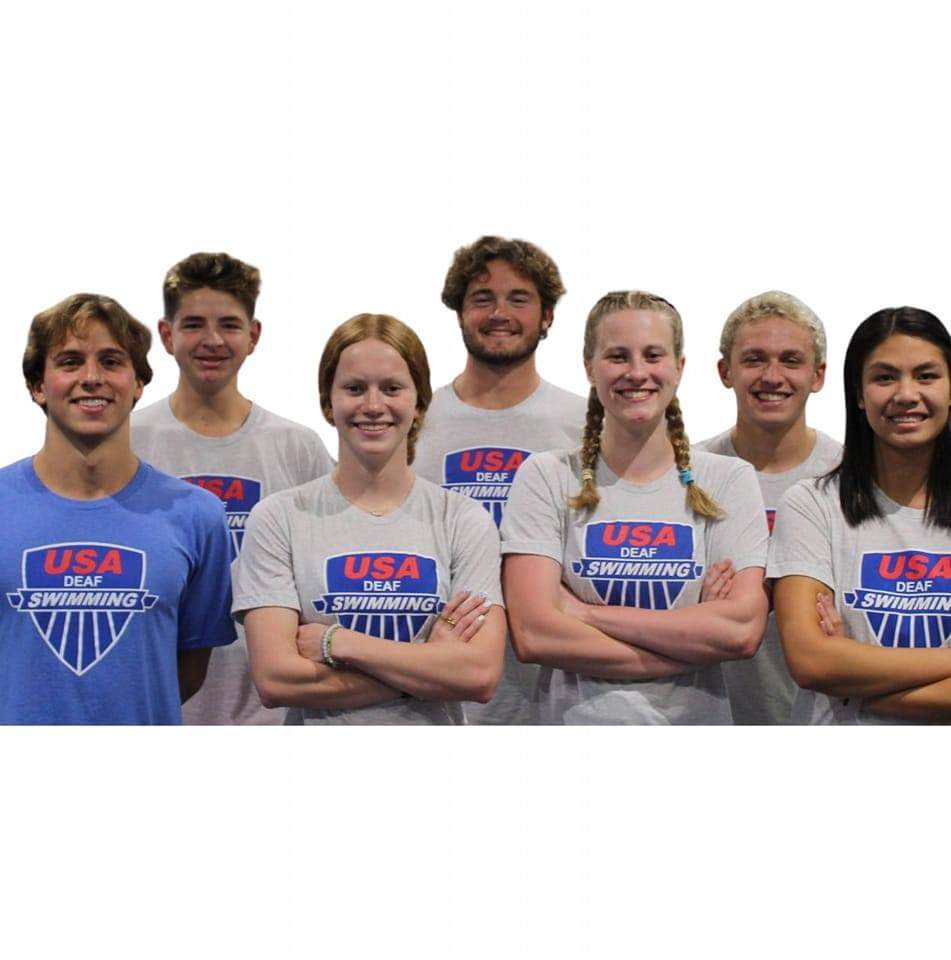 Sy Pizzolato (BAC) and Team USA Compete at World Deaf Swimming Championships in Argentina August 14-19