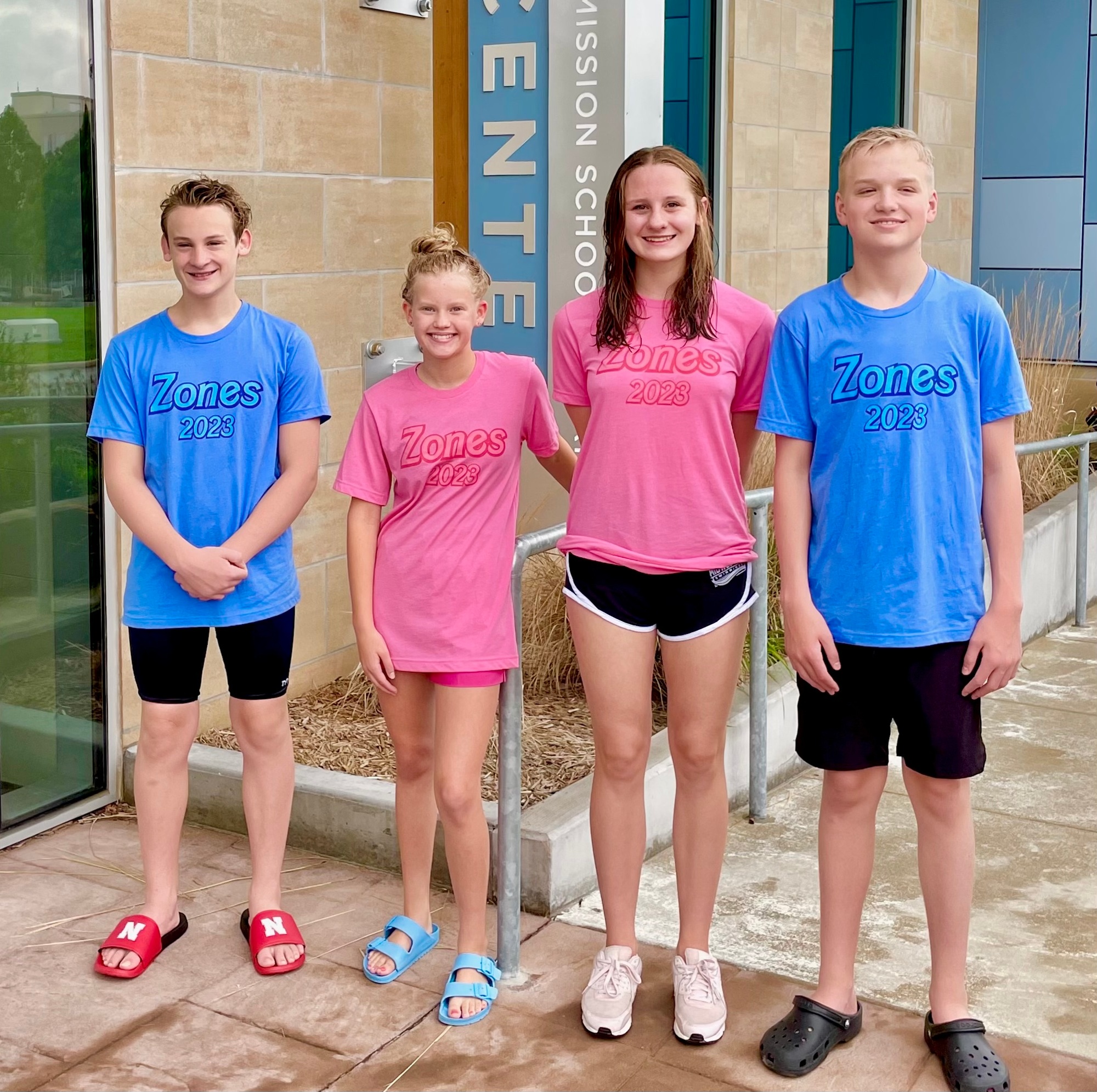 Four ACE swimmers selected for 2023 MW Zone Team