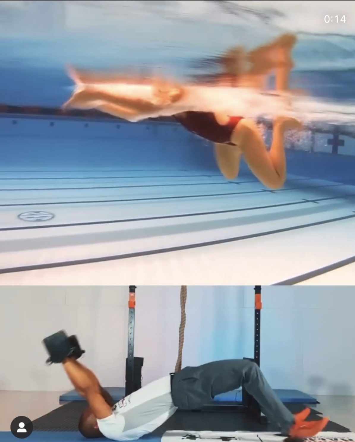 Sliding Curl Leg & Modified Dumbbell Pullover