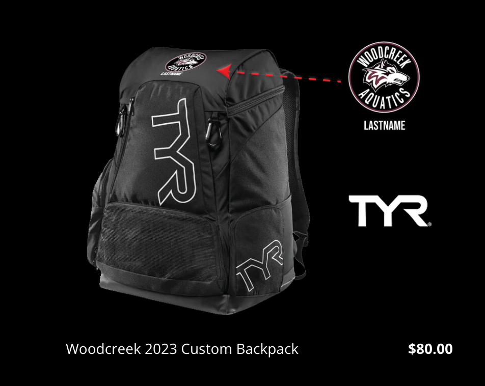 Woodcreek High School Aquatics Test WP Gear Page