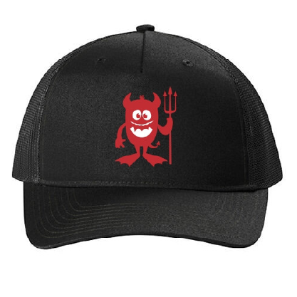 2026 Waterdevils D Black Waterdevil Trucker Hat