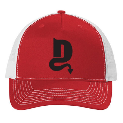2026 Waterdevils D Red Logo Trucker Hat