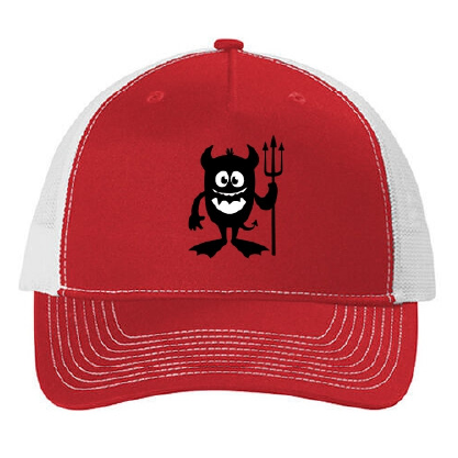 2026 Waterdevils D Red Waterdevil Trucker Hat