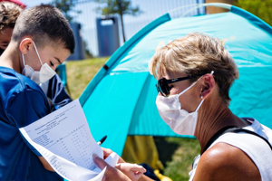 Parents & Swimmers in Action