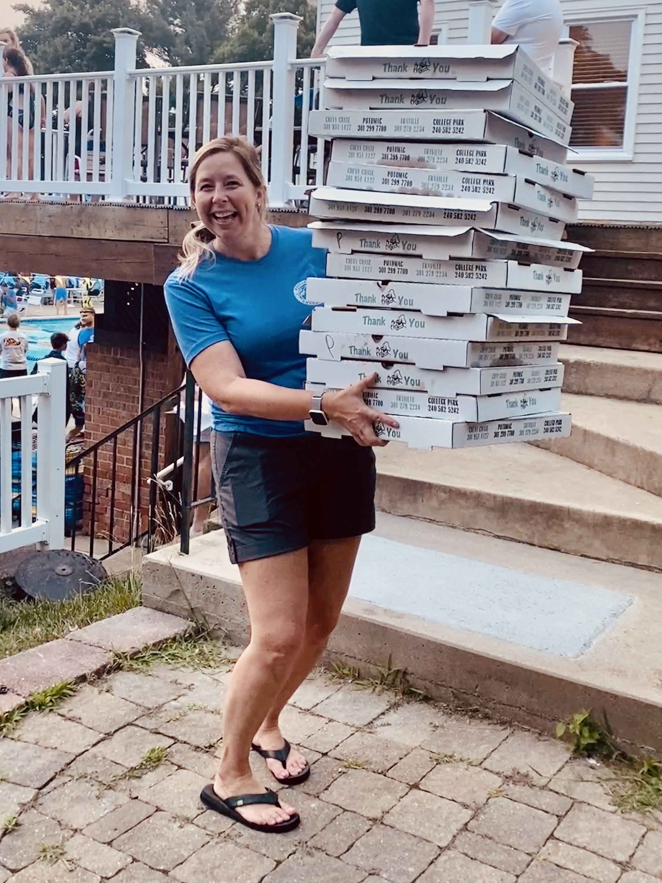 Katie says: "volunteering is fun!"