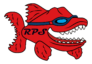 Red Piranha Swimming - Calendar