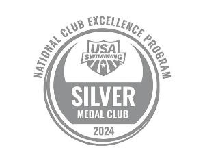 USA Swimming has designated MTAC a Silver Medal Club in their slub excellence program for 2024.