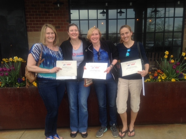 Relay All Americans (#1 in the nation): Denise Dombay, Terri Postma, Johanna Schneider, Dorota Hassett