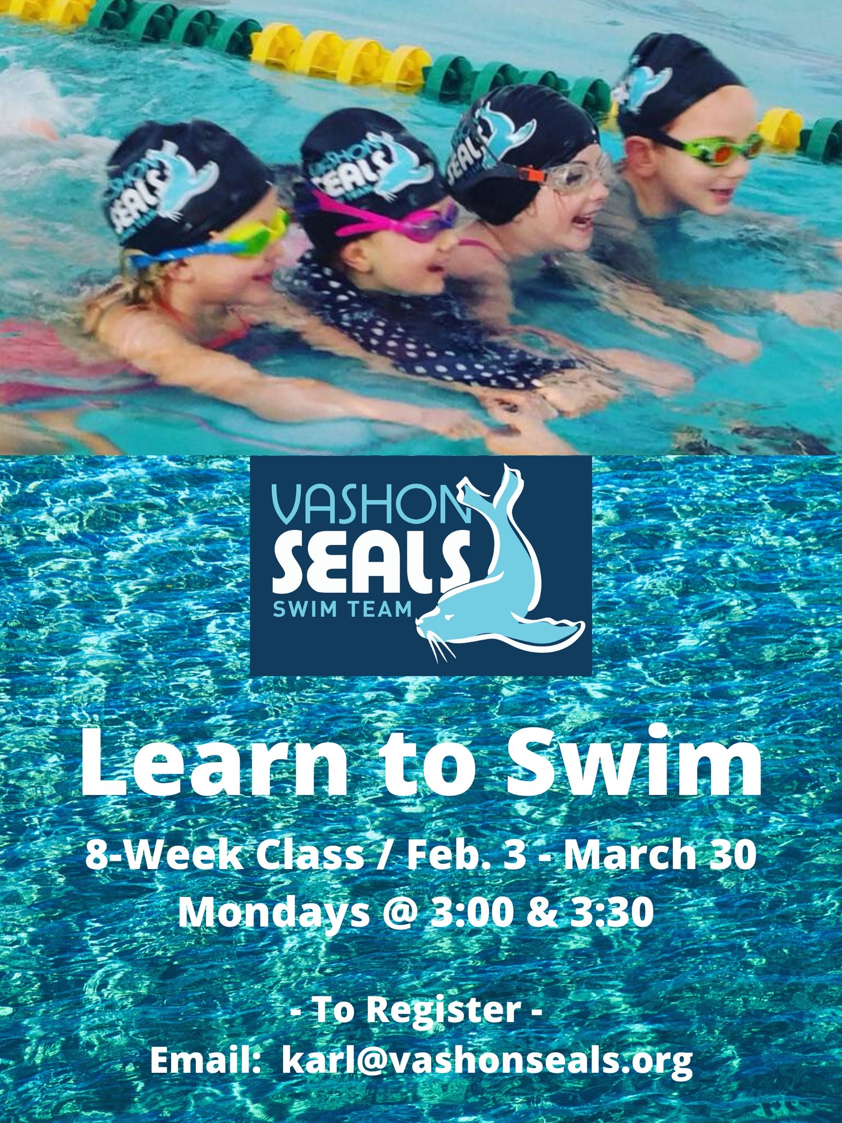 Vashon Seals Swim Team Learn To Swim