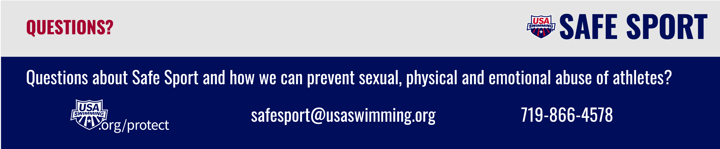 USA Swimming Safe Sport
